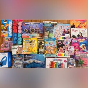 24 Item Lot bundle Of Various Toys, craft, sensory kids Item’s NWT